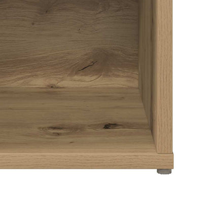 vidaXL TV-Schrankset 2 pcs Artisan-Eiche 37 x 35 x 72 cm Holzwerkstoff