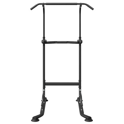 Power Turm Dip Station Schwarz 102 x 95 x 210 cm