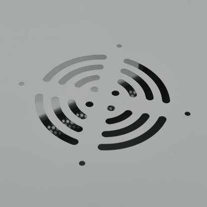 Netzwerkschrank mit Speicher Grau 60 x 60 x 35 cm Stahl