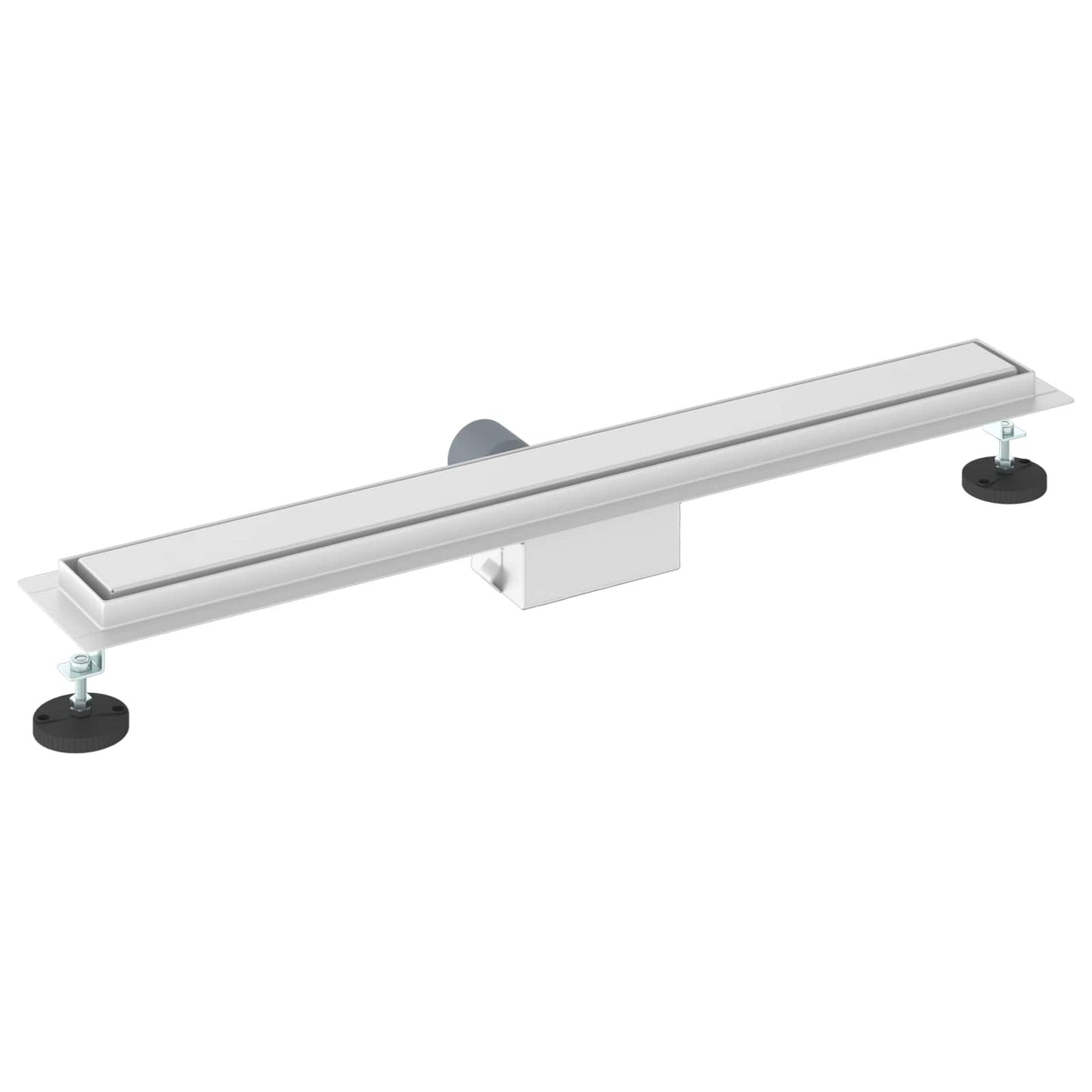 2 in 1 Duschabfluss Silber 70 cm Edelstahl 304