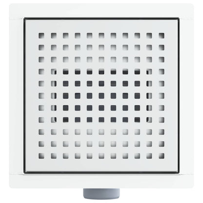 Punkt Duschablauf Silber 20 x 20 cm Edelstahl 304