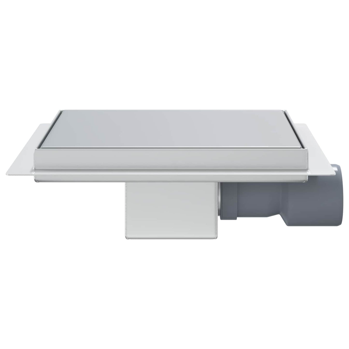 2 in 1 Duschabfluss Silber 20 x 20 cm Edelstahl 304