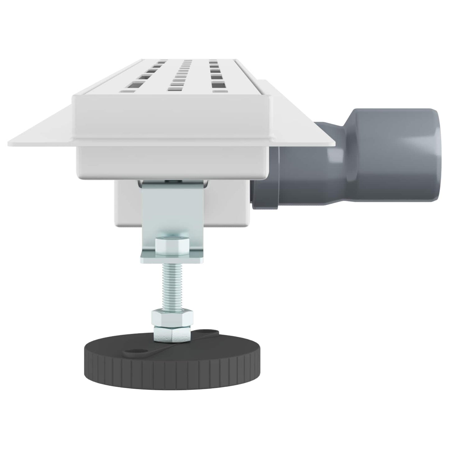 Duschabfluss mit Liniendesign Silber 80 cm Edelstahl 304