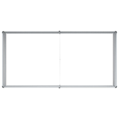 vidaXL Hochbeet Hellbraun 160 x 80 x 77 cm Verzinkter Stahl