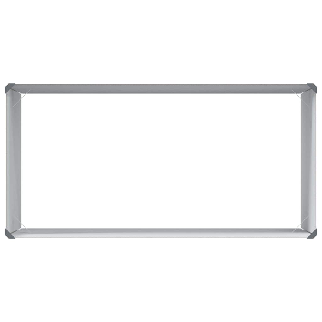 vidaXL Carré potager marron clair 98 x 50 x 68 cm Acier galvanisé