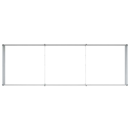 vidaXL Hochbeet Hellbraun 240 x 80 x 45 cm Verzinkter Stahl