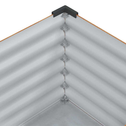 vidaXL Gartenblumentopf Hellbraun 100,5 x 40,5 x 90 cm