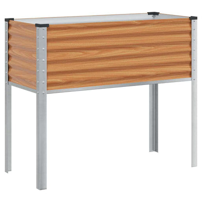 vidaXL Gartenblumentopf Hellbraun 100,5 x 40,5 x 90 cm
