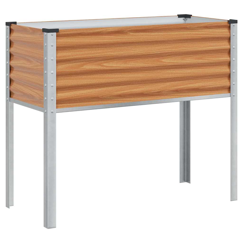 vidaXL Gartenblumentopf Hellbraun 100,5 x 40,5 x 90 cm