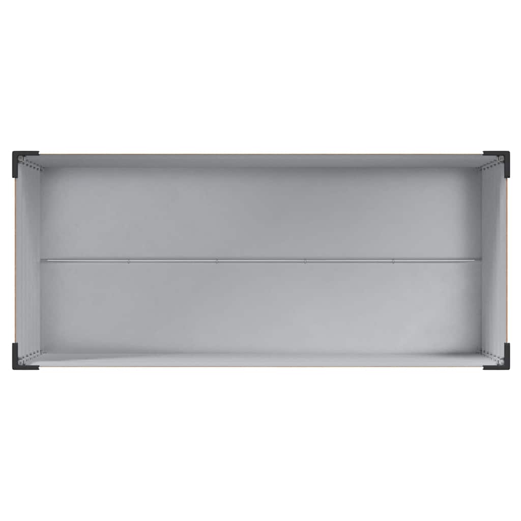 vidaXL Gartenblumentopf Hellbraun 100,5 x 40,5 x 90 cm