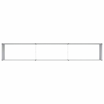 vidaXL Jardinière surélevée marron clair 290 x 50 x 68 cm Acier galvanisé