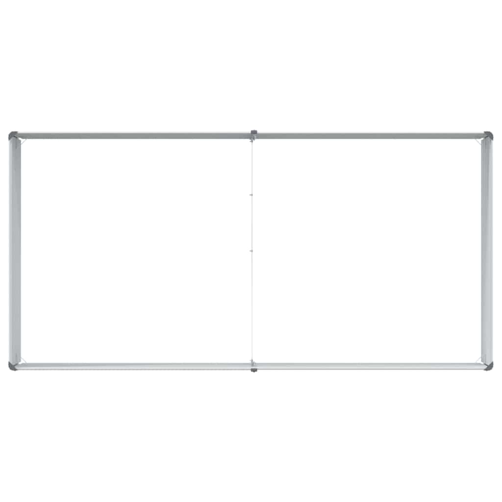 vidaXL Hochbeet Hellbraun 160 x 80 x 45 cm Verzinkter Stahl
