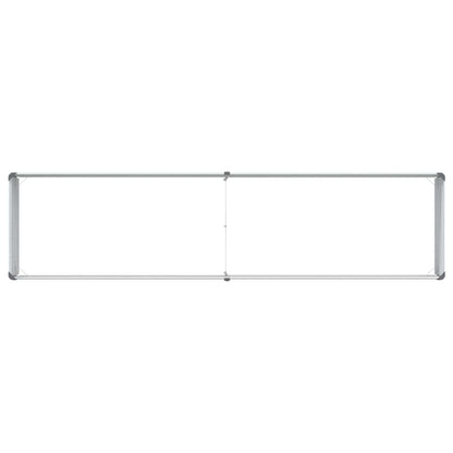 vidaXL Hochbeet Hellbraun 160 x 40 x 45 cm Verzinkter Stahl