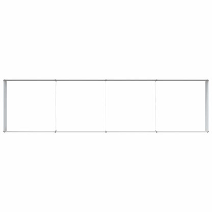 vidaXL Carré potager marron clair 390 x 100 x 36 cm Acier galvanisé