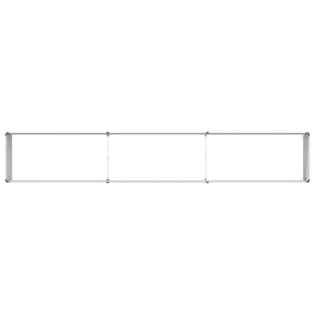 vidaXL Hochbeet Hellbraun 240 x 40 x 45 cm Verzinkter Stahl