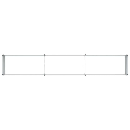 vidaXL Hochbeet Hellbraun 240 x 40 x 45 cm Verzinkter Stahl