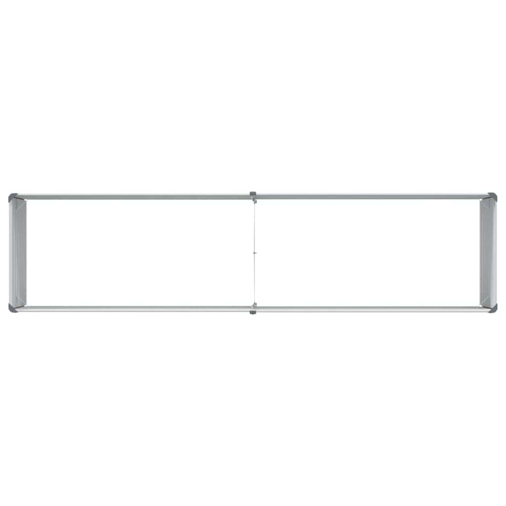 vidaXL Hochbeet Hellbraun 160 x 40 x 77 cm Verzinkter Stahl