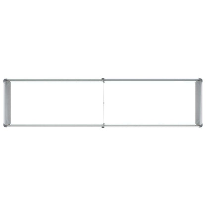 vidaXL Hochbeet Hellbraun 160 x 40 x 77 cm Verzinkter Stahl
