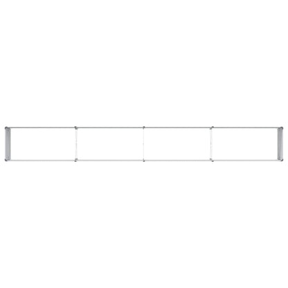 vidaXL Hochbeet Hellbraun 320 x 40 x 45 cm Verzinkter Stahl