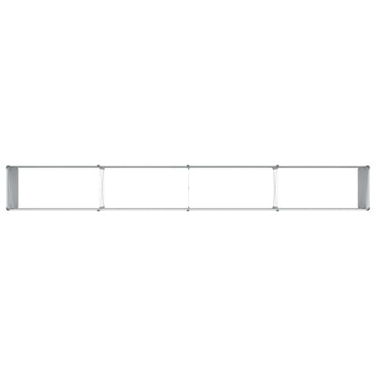 vidaXL Hochbeet Hellbraun 320 x 40 x 77 cm Verzinkter Stahl