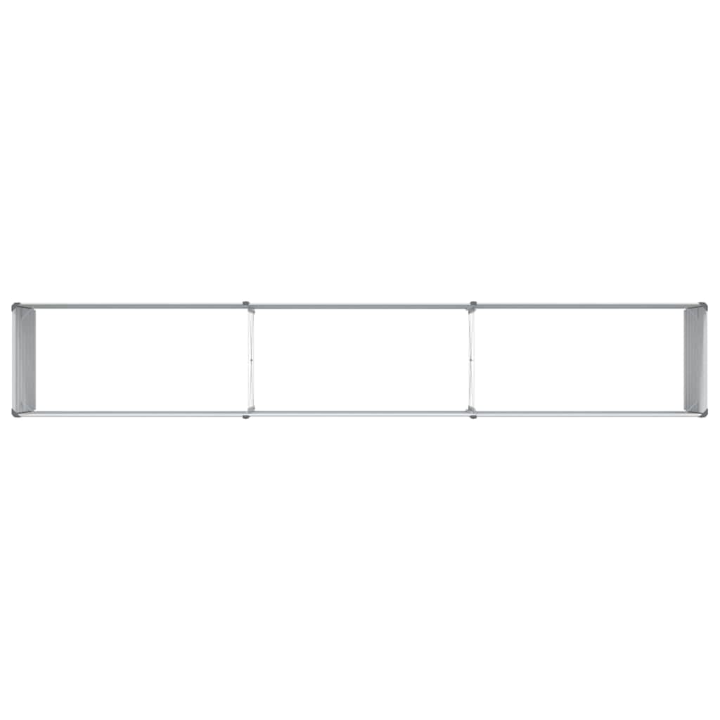 vidaXL Hochbeet Hellbraun 240 x 40 x 77 cm Verzinkter Stahl