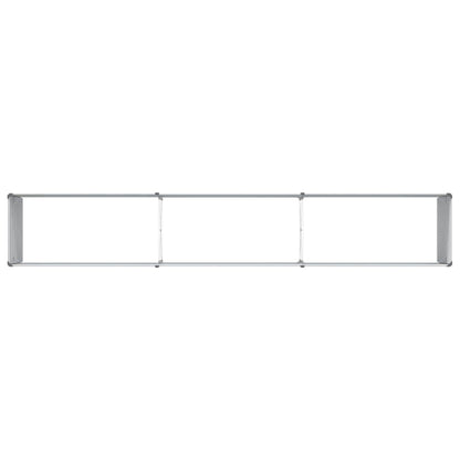 vidaXL Hochbeet Hellbraun 240 x 40 x 77 cm Verzinkter Stahl