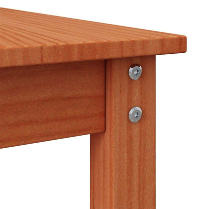 vidaXL Couchtisch Wachsbraun 50 x 50 x 45 cm Massivholz Kiefer