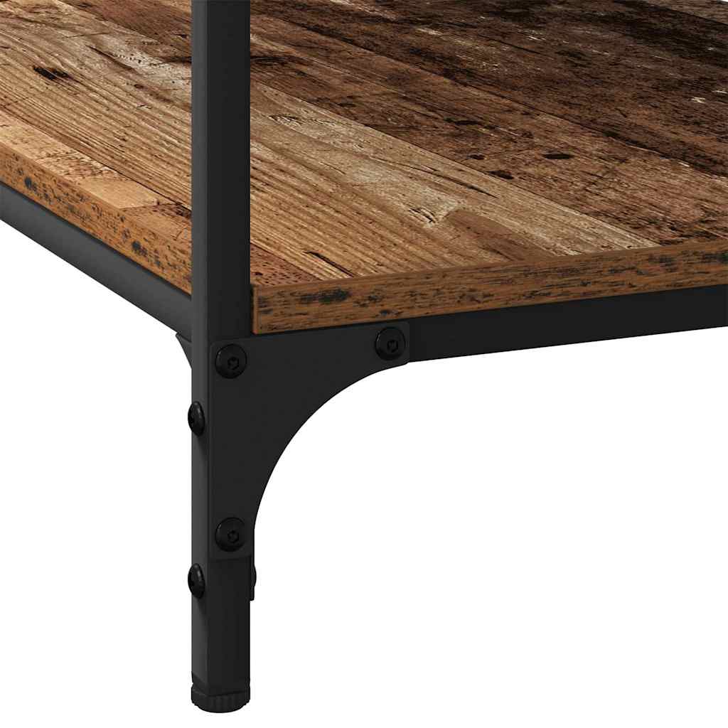 vidaXL Couchtisch Altholz 80 x 50 x 40 cm Holzwerkstoff
