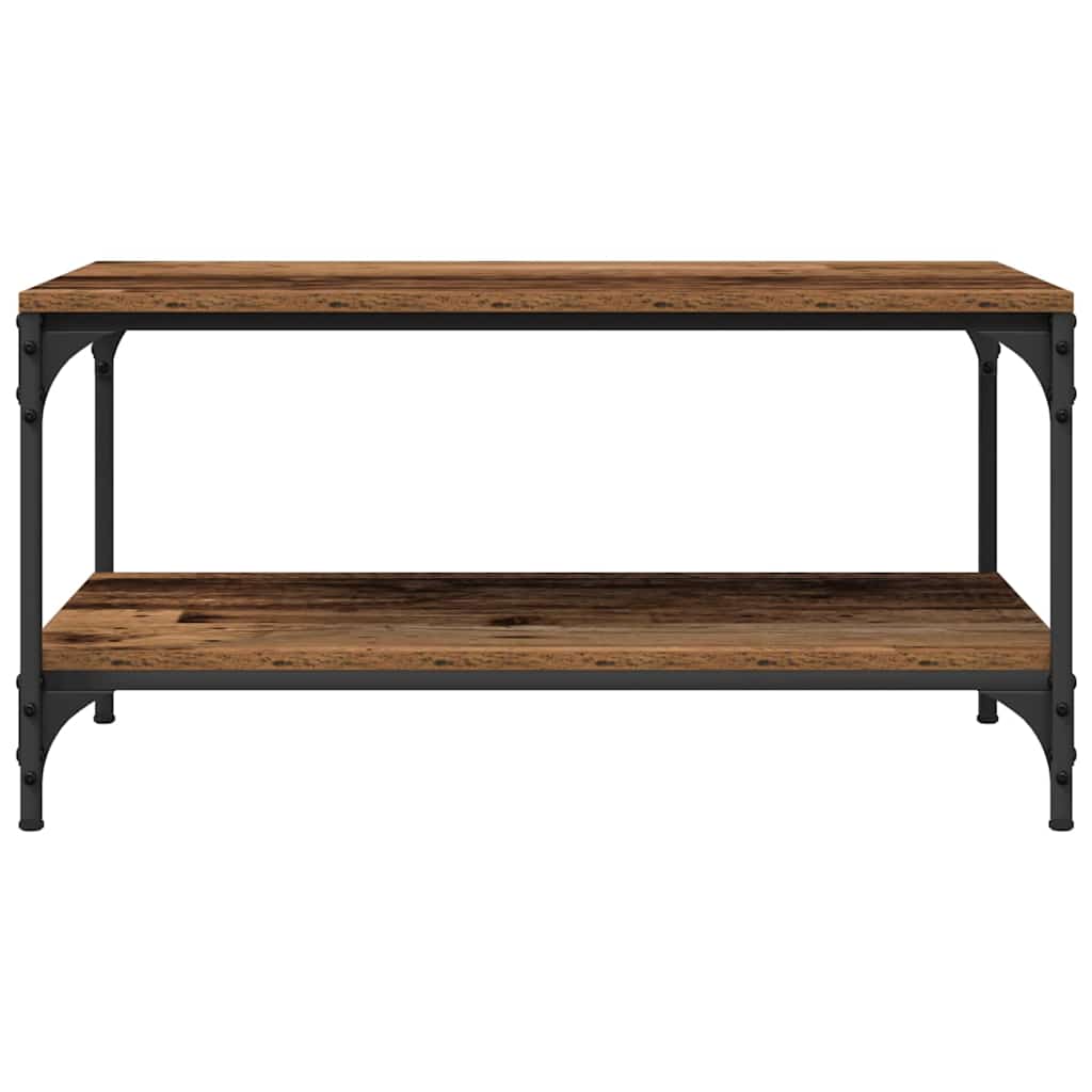 vidaXL Couchtisch Altholz 80 x 50 x 40 cm Holzwerkstoff