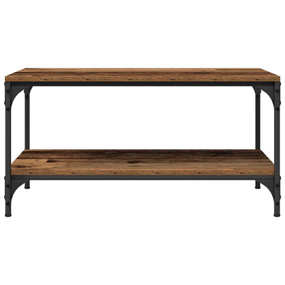 vidaXL Couchtisch Altholz 80 x 50 x 40 cm Holzwerkstoff