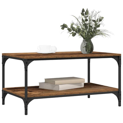 vidaXL Couchtisch Altholz 80 x 50 x 40 cm Holzwerkstoff