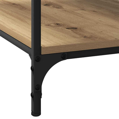 vidaXL Couchtisch Artisan-Eiche 81 x 50 x 40 cm Holzwerkstoff