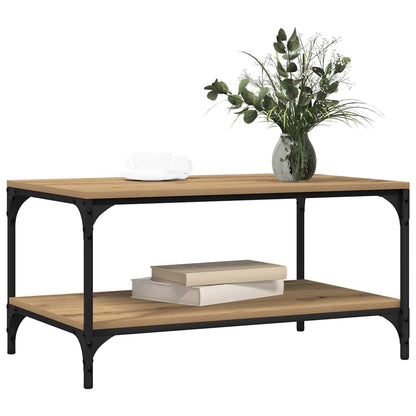vidaXL Couchtisch Artisan-Eiche 81 x 50 x 40 cm Holzwerkstoff