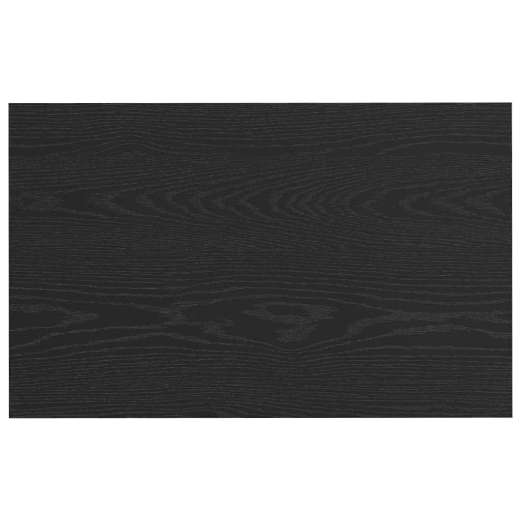 vidaXL Couchtisch Schwarz Eichen-Optik 81 x 50 x 40 cm Holzwerkstoff