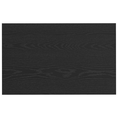 vidaXL Couchtisch Schwarz Eichen-Optik 81 x 50 x 40 cm Holzwerkstoff