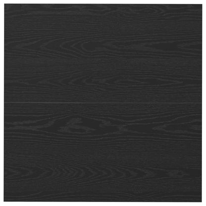 vidaXL Couchtisch Schwarz Eichen-Optik 80 x 80 x 40 cm Holzwerkstoff