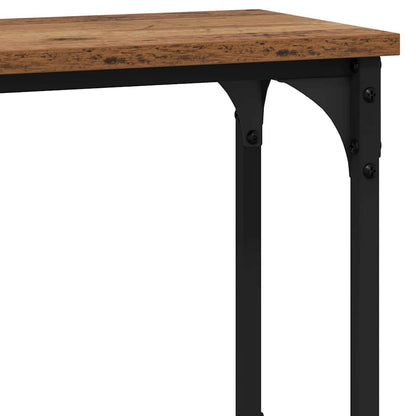 vidaXL Konsolentisch Altholz 100 x 22,5 x 75 cm Holzwerkstoff