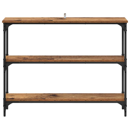 vidaXL Konsolentisch Altholz 100 x 22,5 x 75 cm Holzwerkstoff