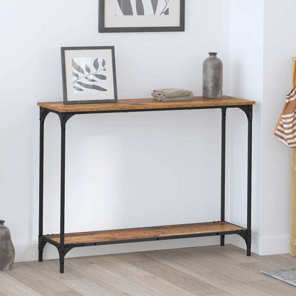 vidaXL Konsolentisch Altholz 101 x 30.5 x 75 cm Holzwerkstoff