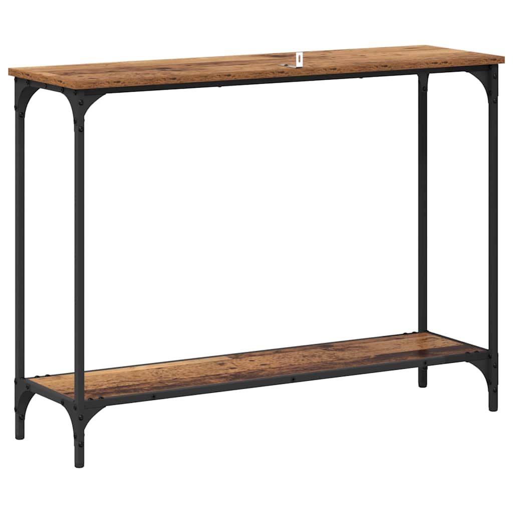 vidaXL Konsolentisch Altholz 101 x 30.5 x 75 cm Holzwerkstoff