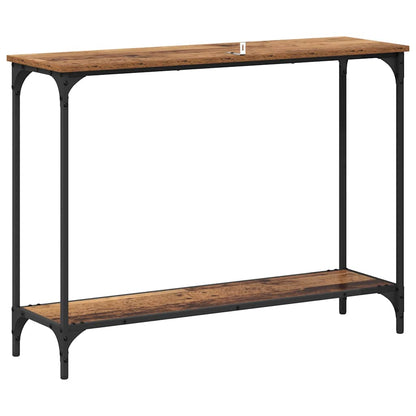 vidaXL Konsolentisch Altholz 101 x 30.5 x 75 cm Holzwerkstoff