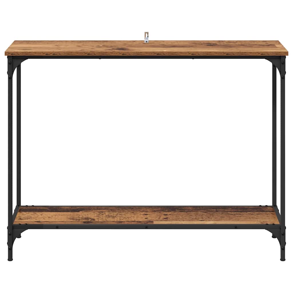 vidaXL Konsolentisch Altholz 101 x 30.5 x 75 cm Holzwerkstoff