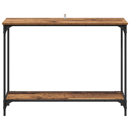 vidaXL Konsolentisch Altholz 101 x 30.5 x 75 cm Holzwerkstoff