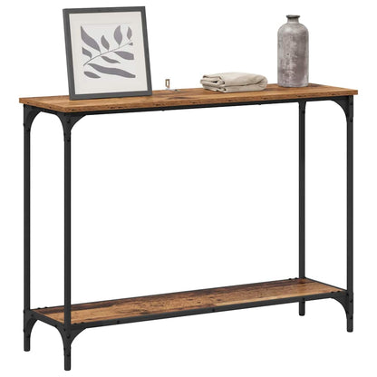 vidaXL Konsolentisch Altholz 101 x 30.5 x 75 cm Holzwerkstoff