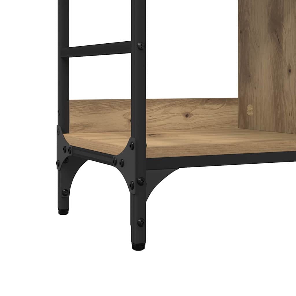 vidaXL Sideboard Artisan-Eiche 102 x 32 x 73,5 cm