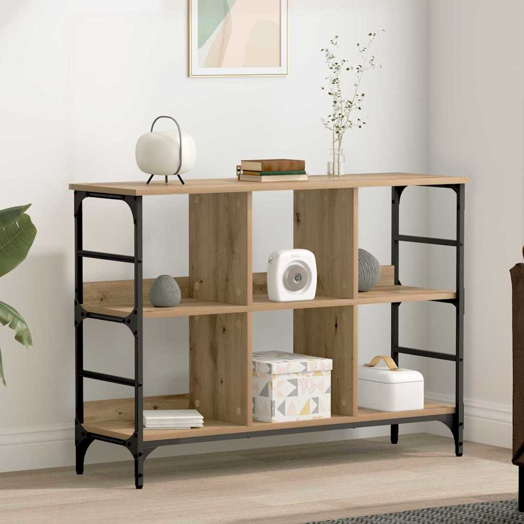 vidaXL Sideboard Artisan-Eiche 102 x 32 x 73,5 cm