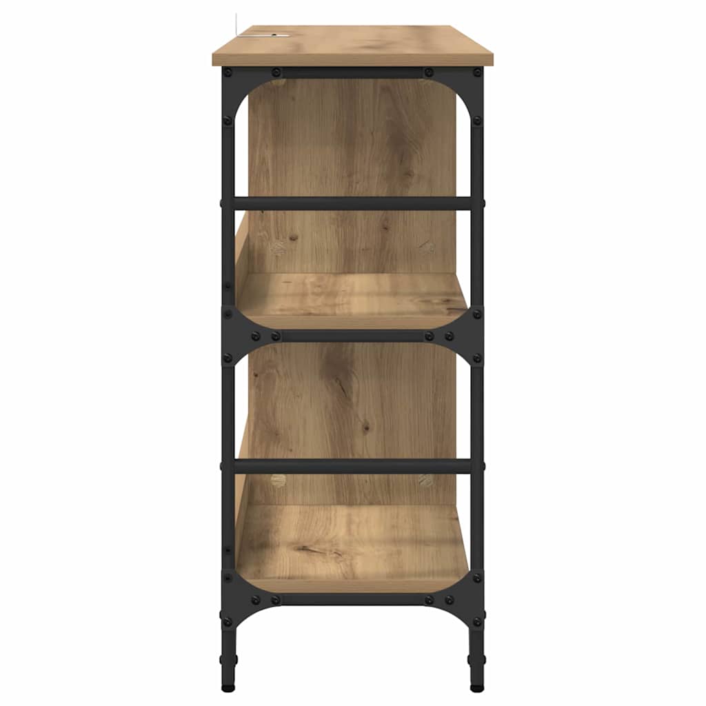 vidaXL Sideboard Artisan-Eiche 102 x 32 x 73,5 cm