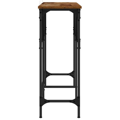 vidaXL Konsolentisch Altholz 140 x 29 x 75 cm Holzwerkstoff