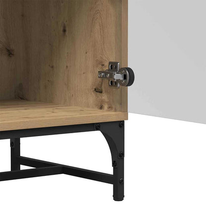 vidaXL Sideboard Artisan-Eiche 35 x 37 x 117 cm