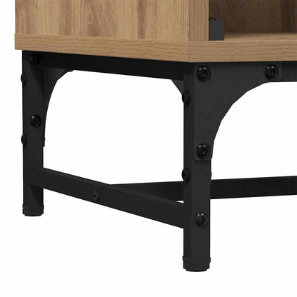 vidaXL Sideboard Artisan-Eiche 35 x 37 x 117 cm